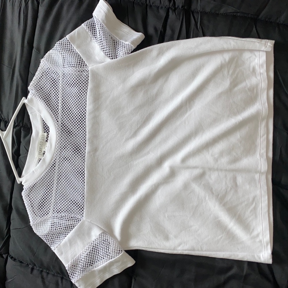 Forever 21 Mesh Crop